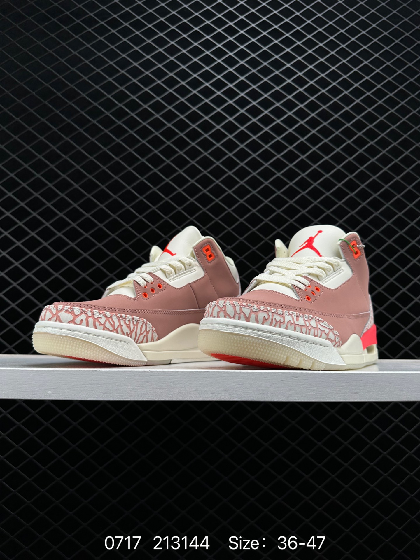 Air Jordan 3 Retro ”Rust Pink“